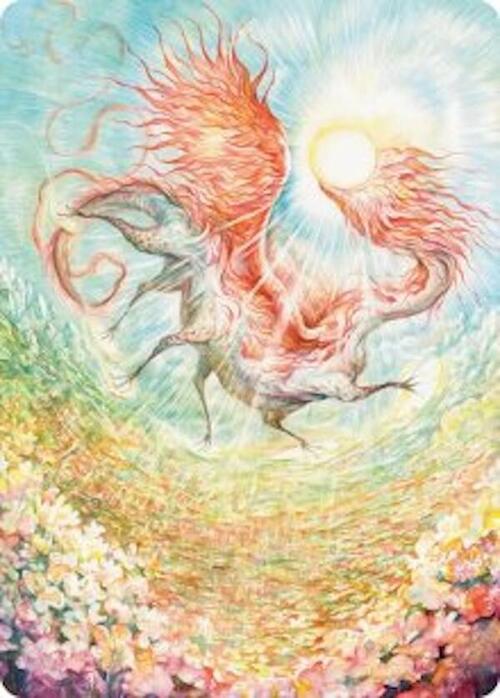 Art Series: Eirdu, Carrier of Dawn Card Front