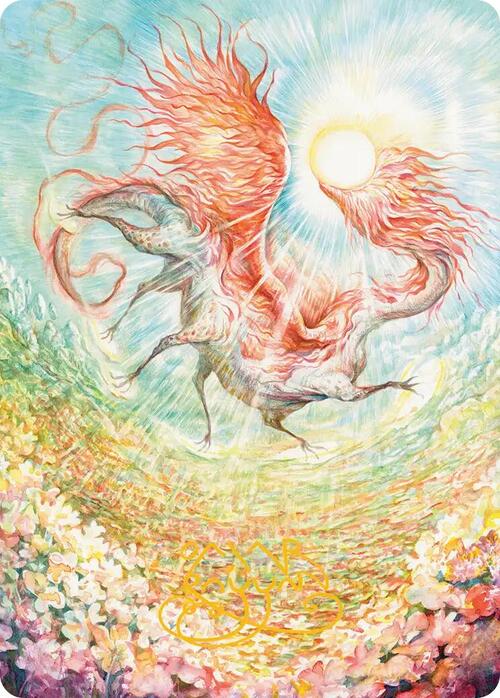 Art Series: Eirdu, Carrier of Dawn Card Front