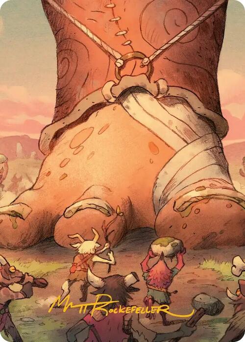 Art Series: Meek Attack Card Front