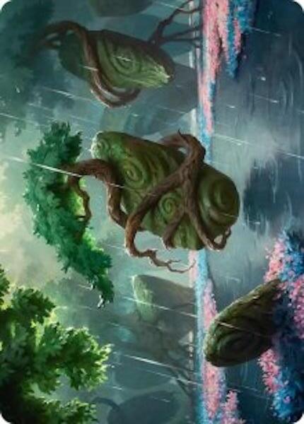 Art Series: Rain-Slicked Copse Card Front