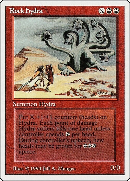 Rock Hydra Card Front