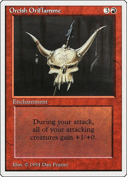 Orcish Oriflamme Card Front