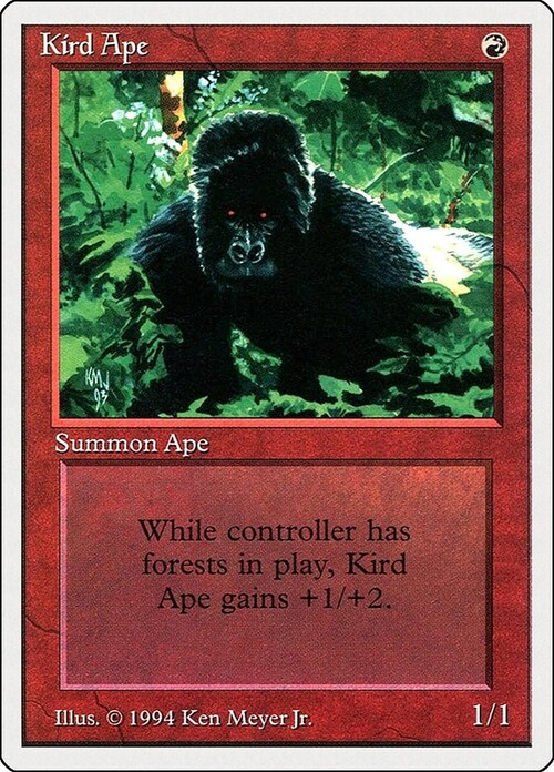 Kird Ape Card Front