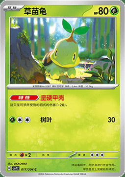 Turtwig Card Front