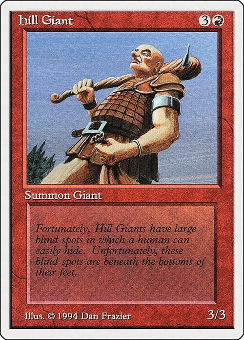 Hill Giant Card Front