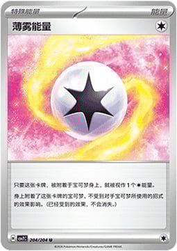 Mist Energy Card Front