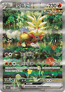 Gouging Fire ex Card Front