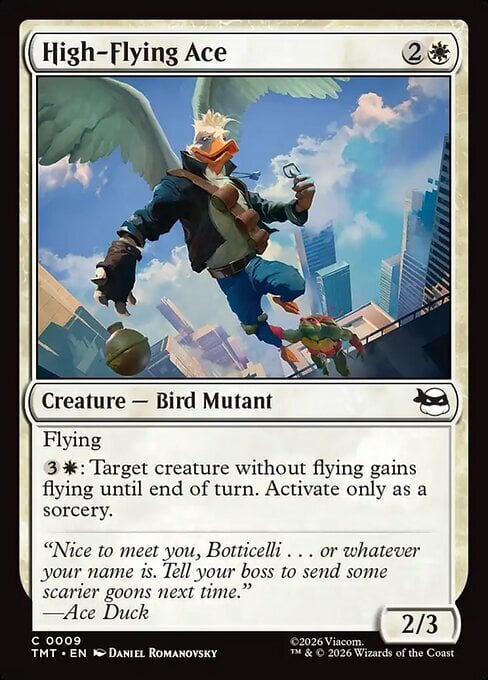 High-Flying Ace Card Front