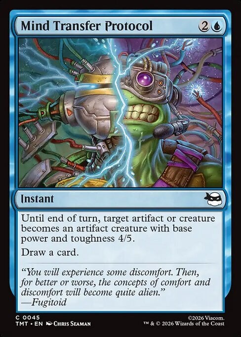 Mind Transfer Protocol Card Front