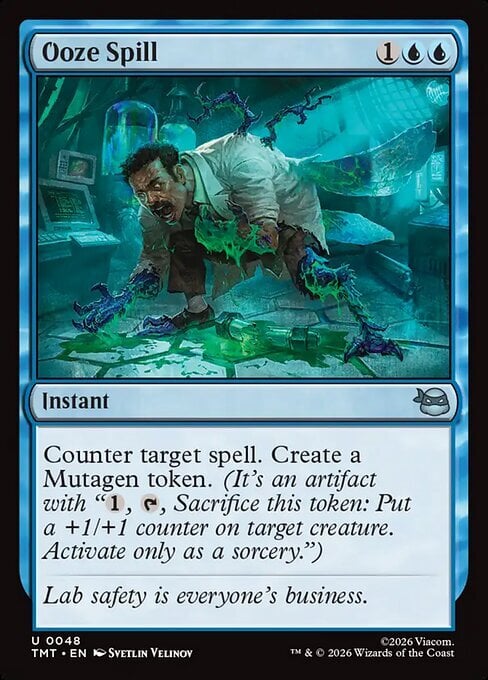 Ooze Spill Card Front