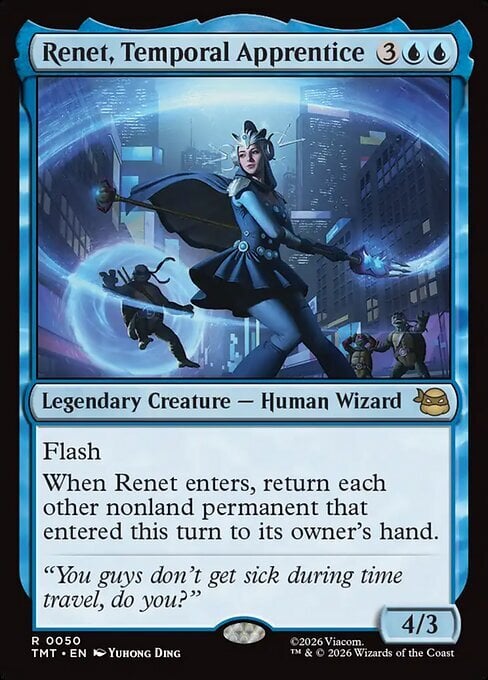 Renet, Temporal Apprentice Card Front