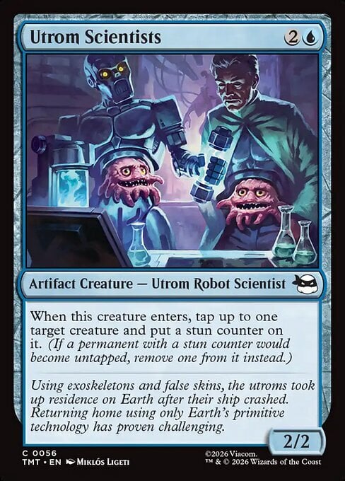 Utrom Scientists Card Front
