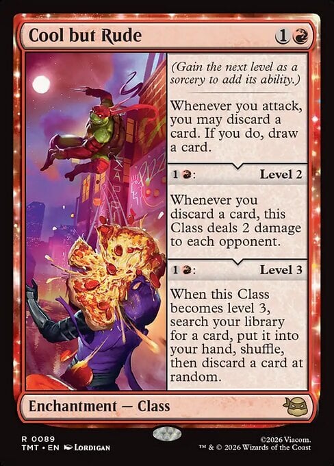 Cool but Rude Card Front