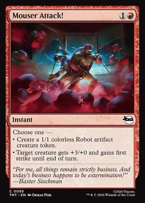 Mouser Attack! Card Front