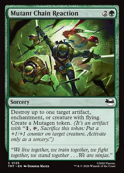 Reazione a Catena Mutante Card Front