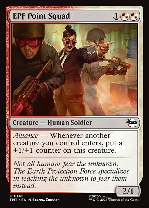 EPF Point Squad Card Front