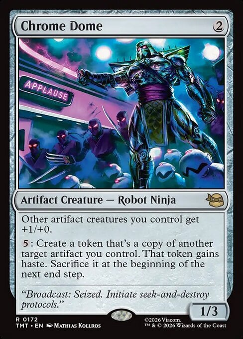 Chrome Dome Card Front