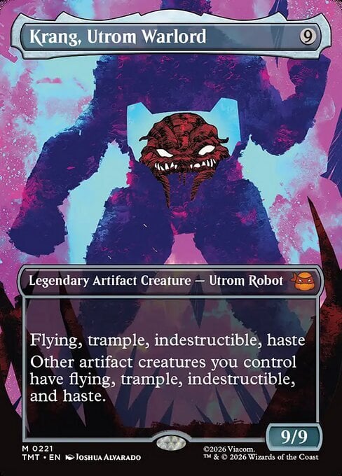Krang, Utrom Warlord Card Front