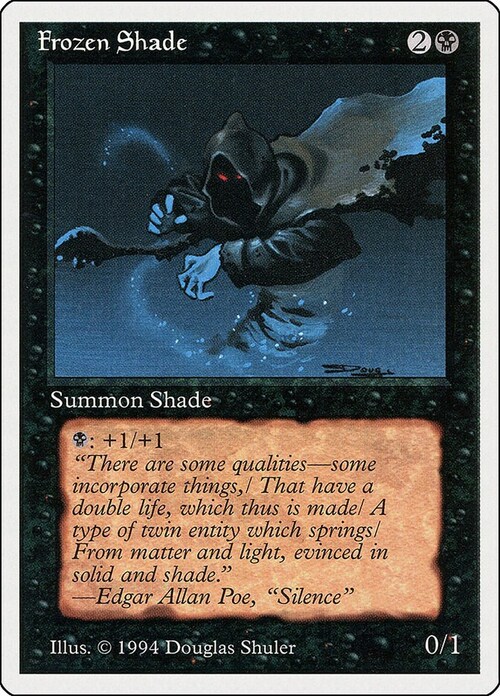 Frozen Shade Card Front