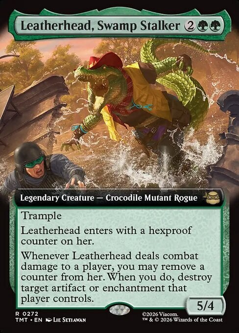Leatherhead, Swamp Stalker Card Front