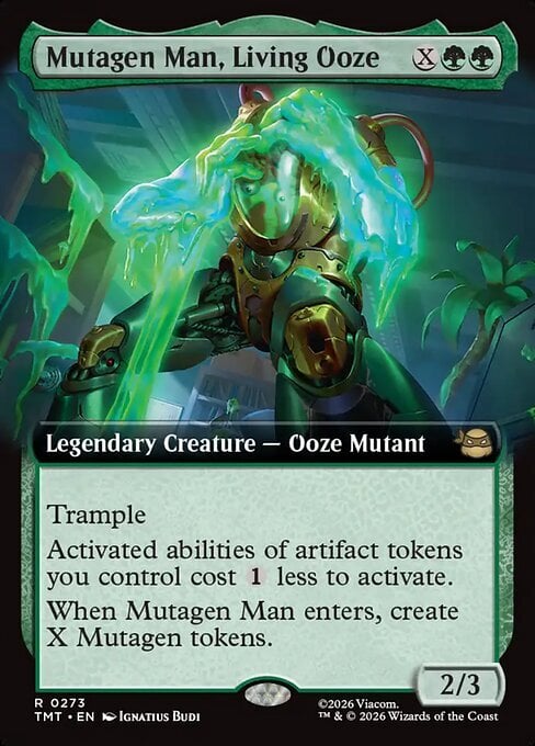 Mutagen Man, Living Ooze Card Front