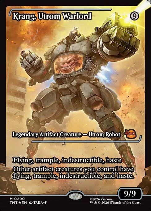 Krang, Utrom Warlord Card Front