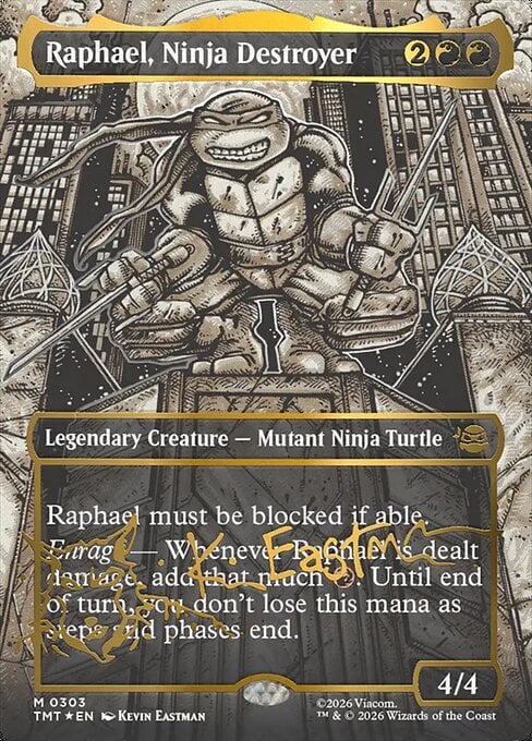 Raphael, Ninja Destroyer Card Front