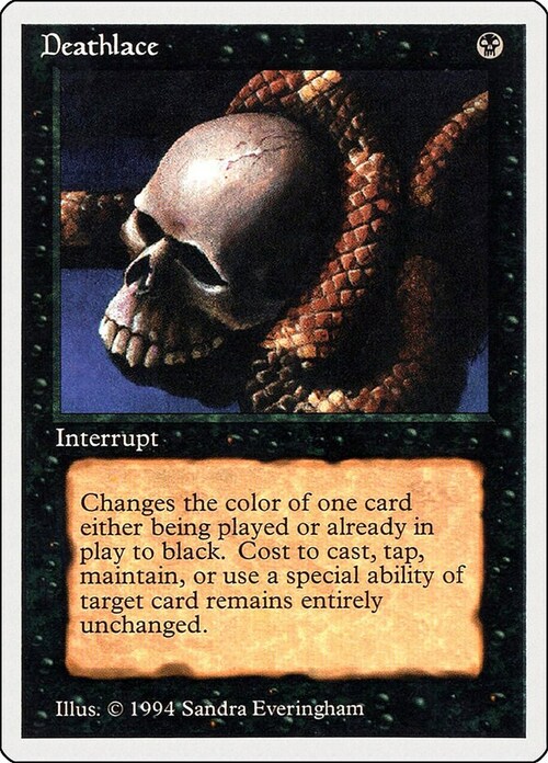 Deathlace Card Front