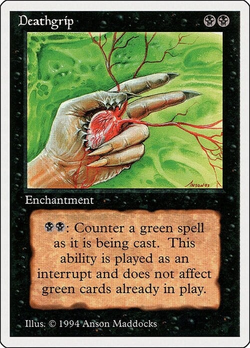 Deathgrip Card Front