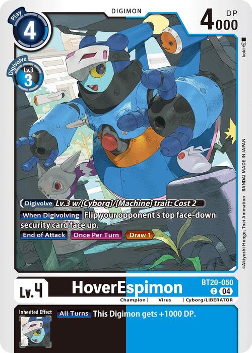 HoverEspimon Card Front