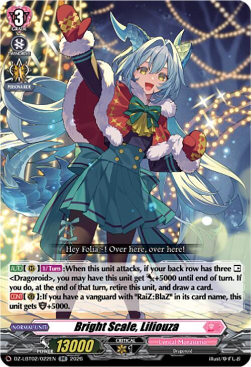 Bright Scale, Liliouza Card Front