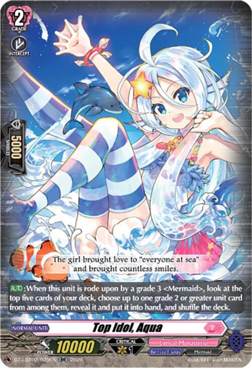 Top Idol, Aqua [G Format] Card Front