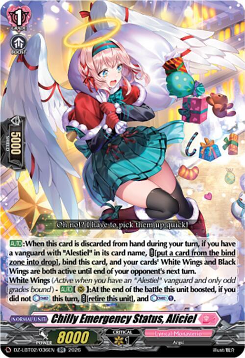 Chilly Emergency Status, Aliciel Card Front