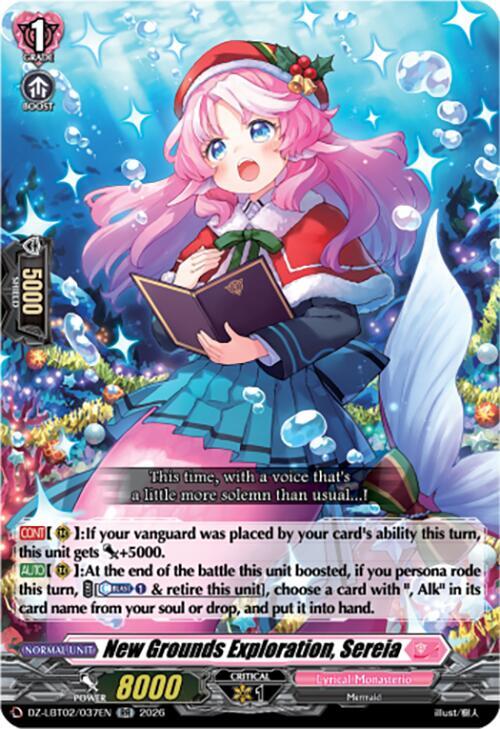 New Grounds Exploration, Sereia Card Front