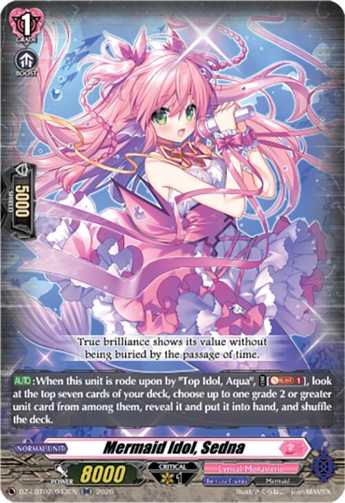 Mermaid Idol, Sedna [G Format] Card Front