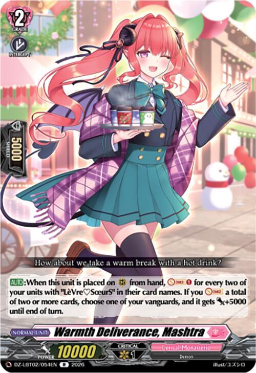 Warmth Deliverance, Mashtra Card Front