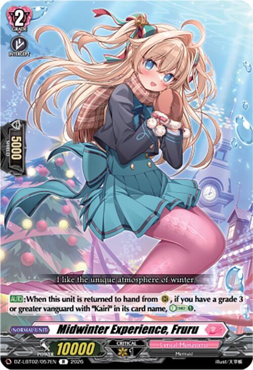 Midwinter Experience, Fruru Card Front