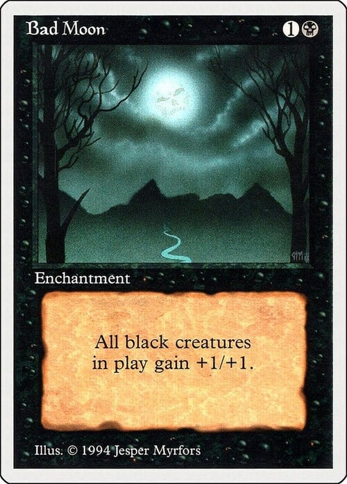 Bad Moon Card Front