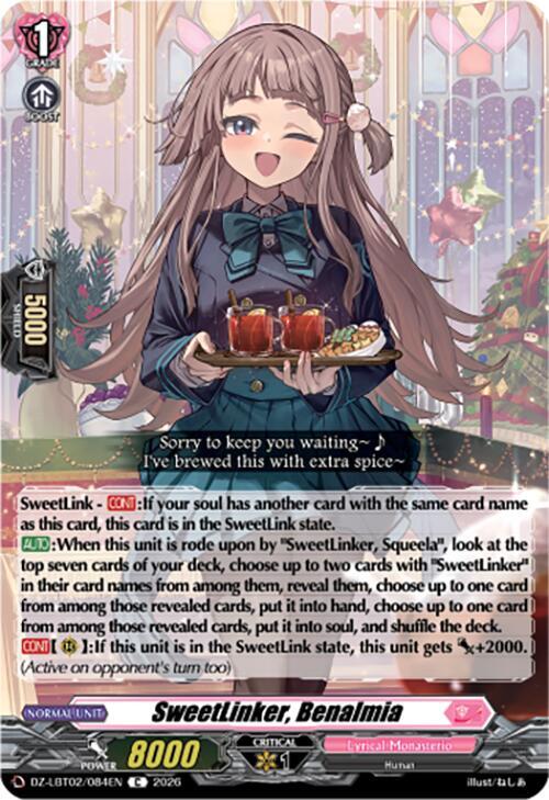 SweetLinker, Benalmia Card Front