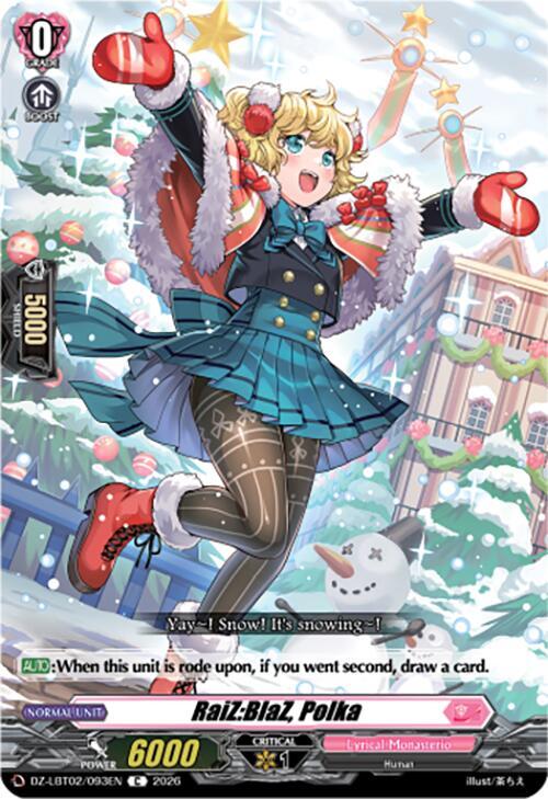 RaiZ:BlaZ, Polka Card Front