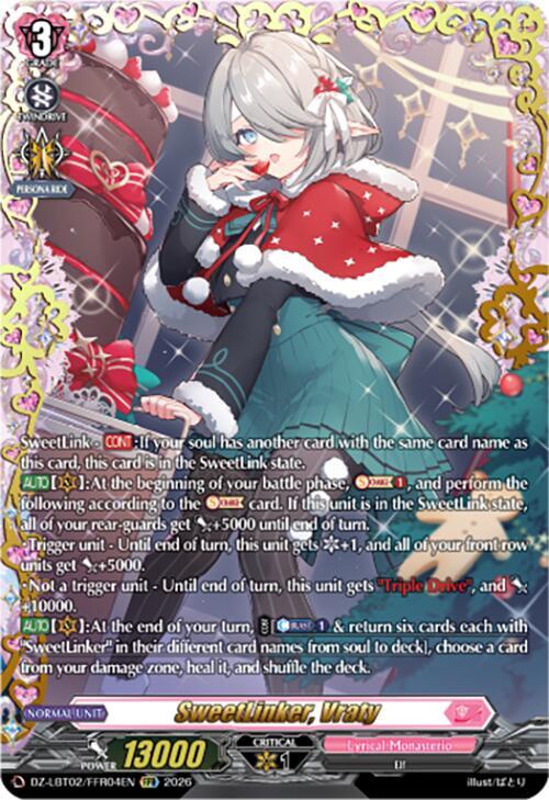 SweetLinker, Vraty Card Front