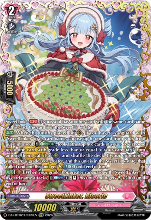 SweetLinker, Ricorie Card Front