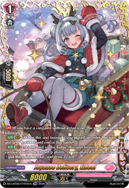 Joyance Delivery, Eldeel Card Front