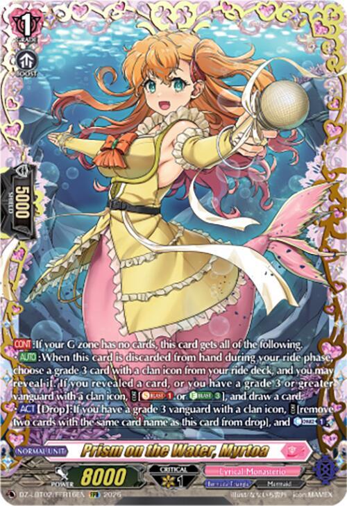 Prism on the Water, Myrtoa [G Format] Card Front