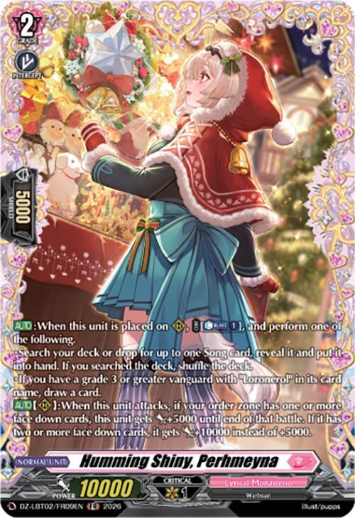 Humming Shiny, Perhmeyna Card Front