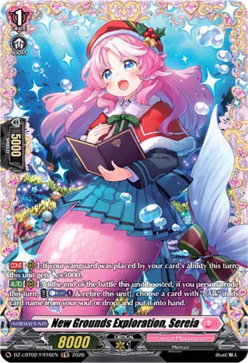 New Grounds Exploration, Sereia Card Front