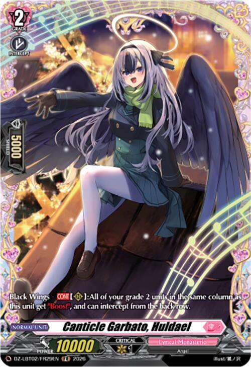Canticle Garbato, Huldael Card Front