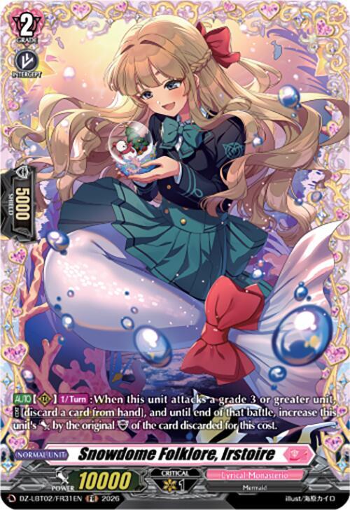 Snowdome Folklore, Irstoire Card Front