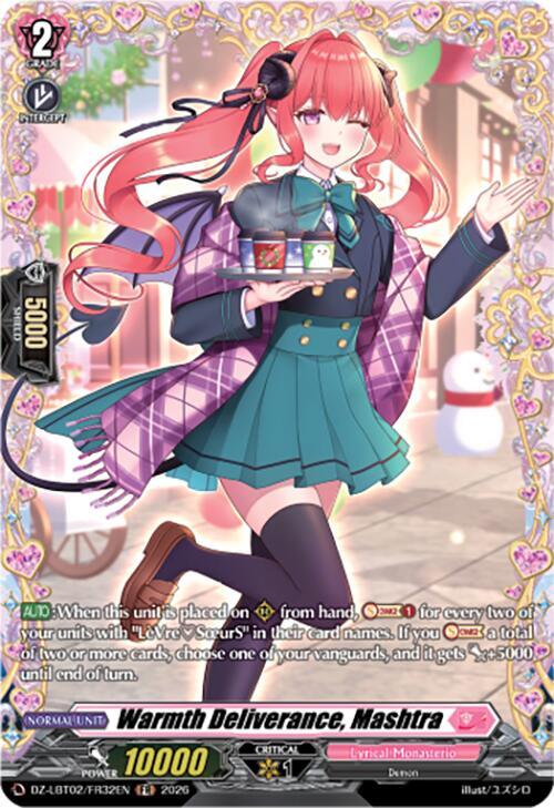 Warmth Deliverance, Mashtra Card Front