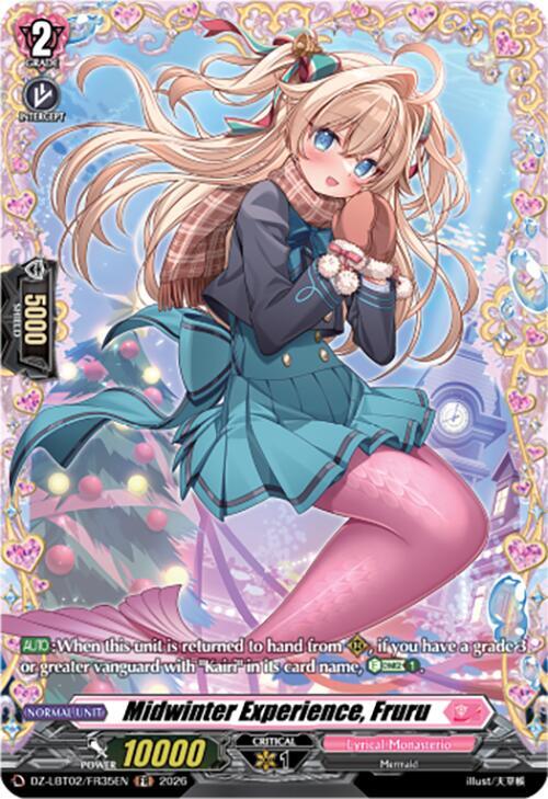 Midwinter Experience, Fruru Card Front